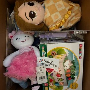 Box of mix girl toys